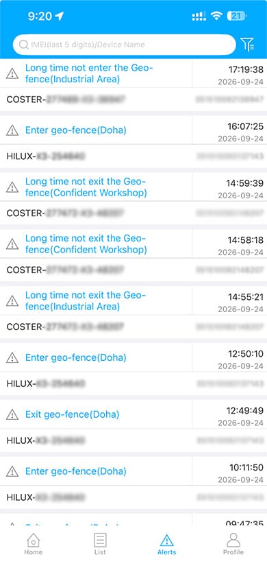 Alerts